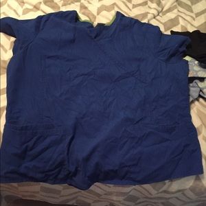 Scrub tops and bottoms